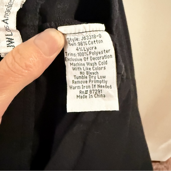 Johnny Was Libbie Leggings Floral Embroidered Black Size Small - Picture 5 of 6